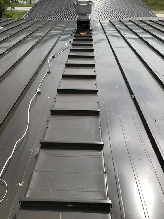 138 T Standing Seam Metal Roofing Best Flashing System For Chimneys